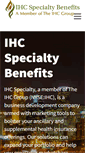Mobile Screenshot of ihcspecialty.com